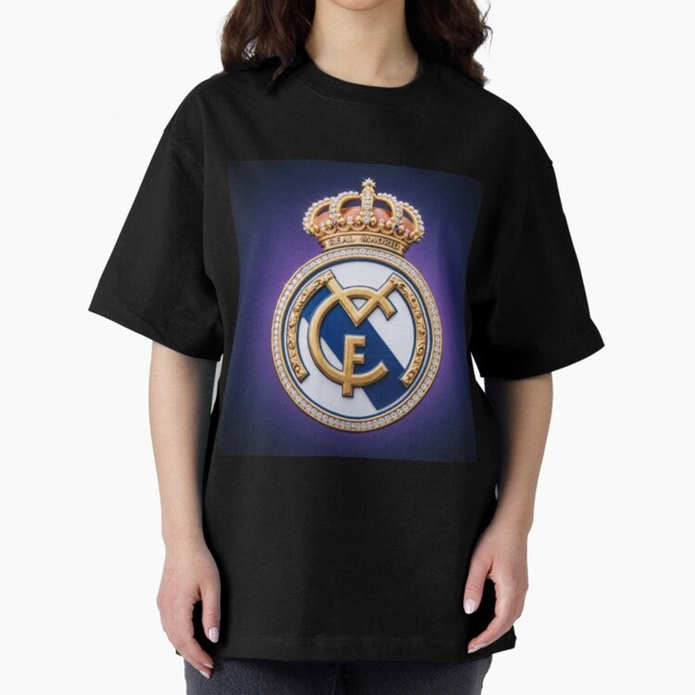 Santiago Bernab¨¦u Oversized T-Shirt Bring a Vintage Feel to FIFA World Cup 2026 USA Canada Mexico Celebrating Haaland and Mbappe, France Energy, Football Festival Excitement, Trophy Ambitions, Country Rivalries and Star Player Buzz; Perfect for