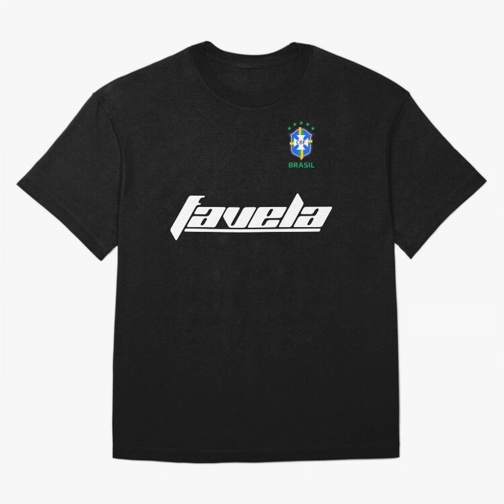 Brasil CBF WorldCup Favela Oversized T-Shirt Step into FIFA World Cup 2026 for Fans of CR7 and Portugal, Bringing Match Day Excitement, Supporter Culture, Golden Goals and Global Football Passion; Perfect for People Who Love Argentina, Brazil,