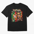 PORTUGAL FOOTBALL TEAM Oversized T-Shirt Bring World Football Passion into Global Football Passion for FIFA World Cup 2026 USA Canada Mexico, with Neymar, England and Germany, Classic Soccer Heritage, Championship Pressure, Fan Loyalty and