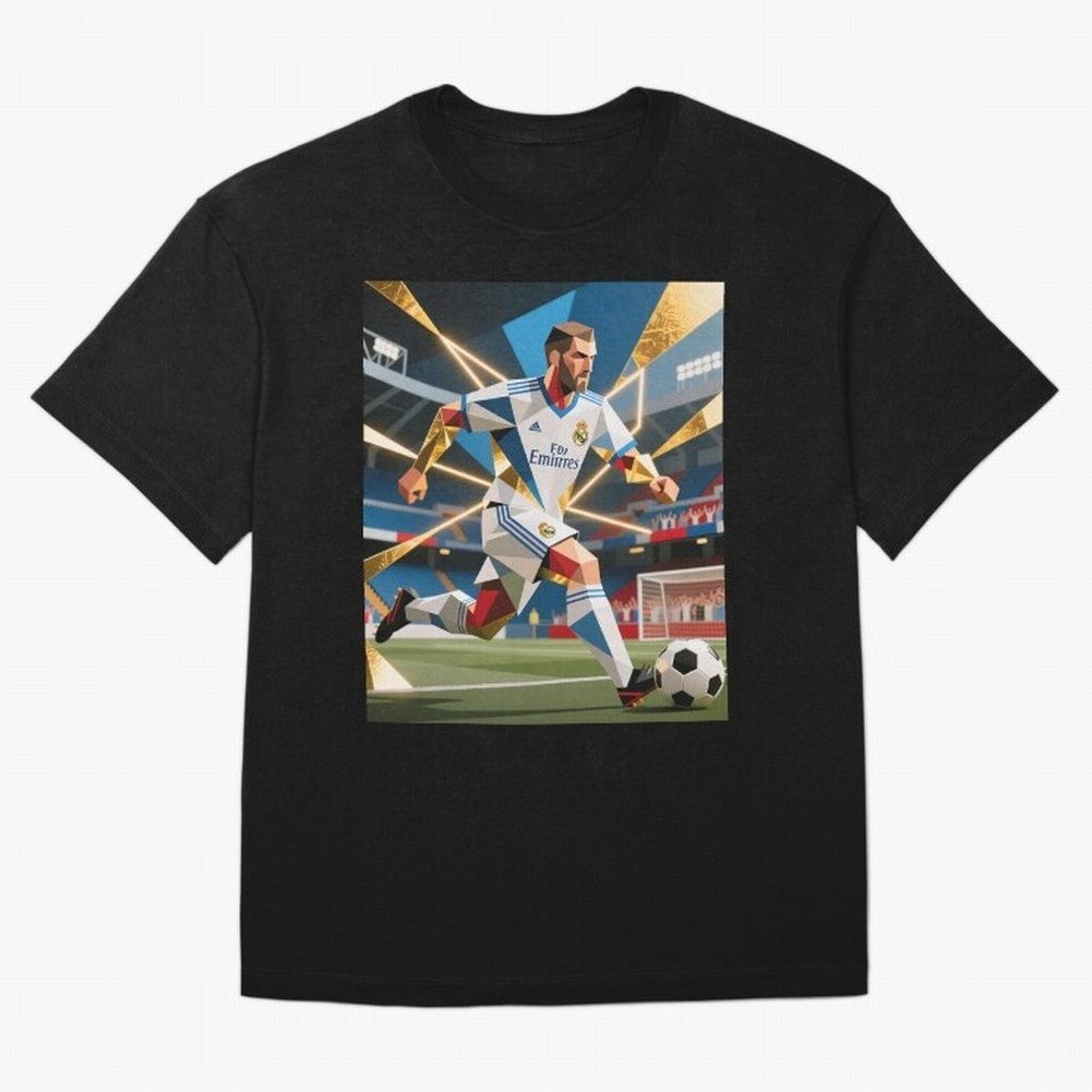 Madridistas Oversized T-Shirt Celebrate Fan Culture around Global Football Passion for FIFA World Cup 2026, Centered on Messi, Argentina and Brazil, Global Supporter Spirit, Legendary Goals, National Colors and Tournament Celebration; Great for