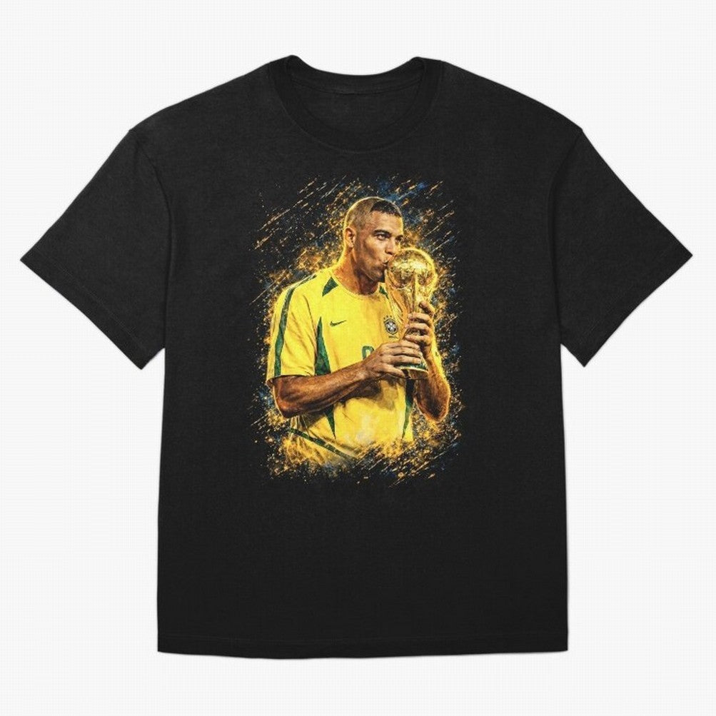R9 Ronaldo Football Legend Oversized T-Shirt Fuel FIFA World Cup 2026 USA Canada Mexico Spirit, Centered on Spain, Neymar, Vintage Soccer Flavor, Modern Football Stars, National Flags and Final Night Emotion; Created for Match Day Parties, Soccer