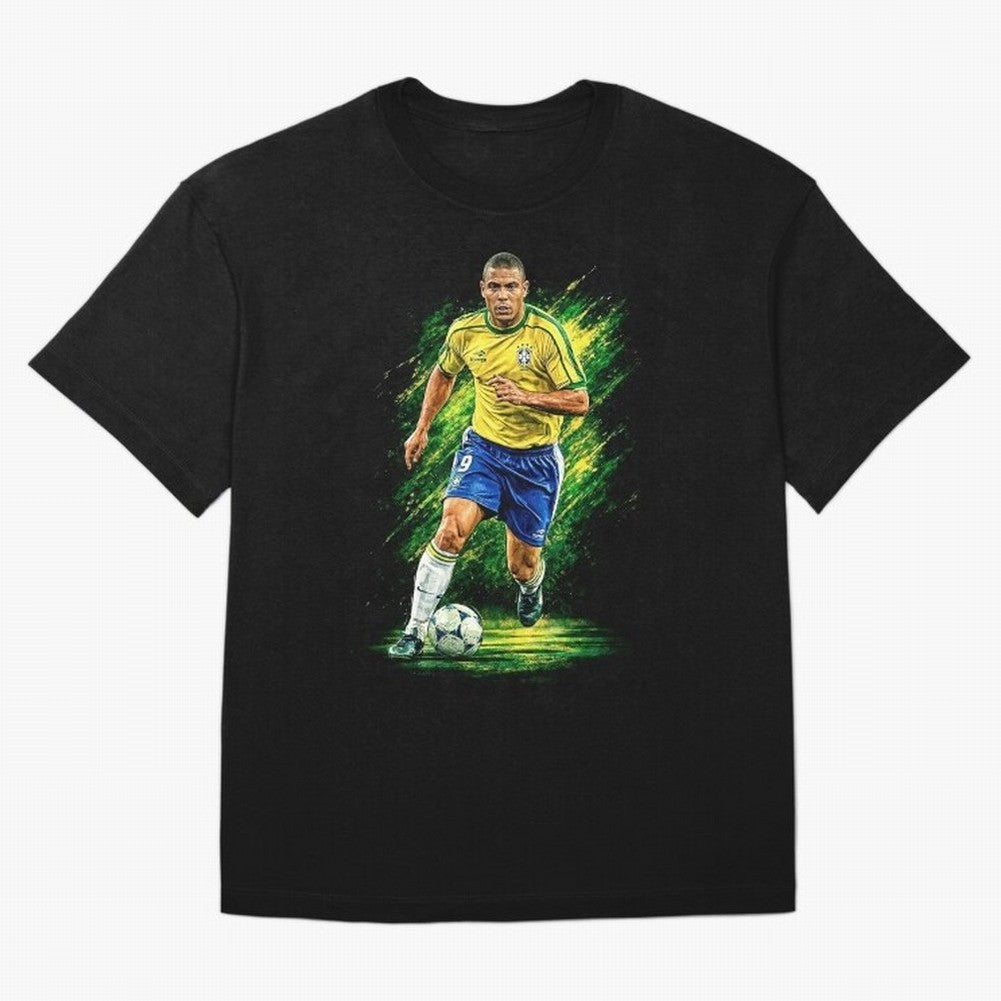 R9 Ronaldo Football Legend Oversized T-Shirt Celebrate the Stars of FIFA World Cup 2026 USA Canada Mexico for Fans of Cristiano Ronaldo, Haaland and CR7 and Argentina, Bringing Champion Mindset, Group Stage Buzz, Knockout Tension and Passionate Fan