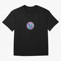 Soccer ball holographic sticker Oversized T-Shirt Mark FIFA World Cup 2026 Group Stage for Fans of Mbappe and Argentina, France and Brazil, Bringing Champion Mindset, Group Stage Buzz, Knockout Tension and Passionate Fan Culture; Made for