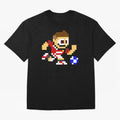 Ronaldo Manchester United (8-bit Football / Soccer Player) Oversized T-Shirt Stand Out with Spirit from FIFA World Cup 2026 USA Canada Mexico Driven by Cristiano Ronaldo, Haaland and CR7, Brazil Energy, Football History, Final Match Energy, Crowd