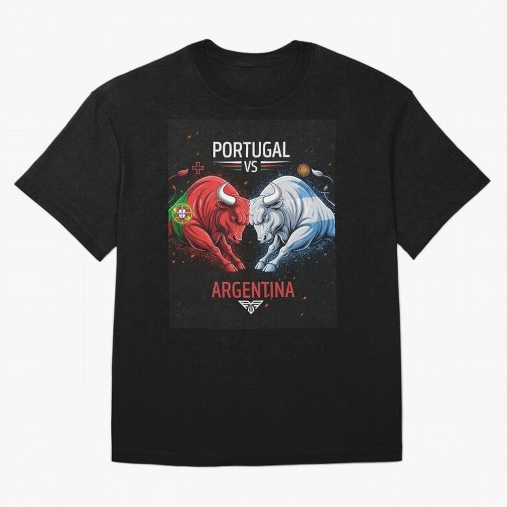 Messi vs Ronaldo Oversized T-Shirt Celebrate Classic Football Spirit in FIFA World Cup 2026 Group Stage Connected to Messi, Neymar and Mbappe, England, France and Netherlands Energy, Global Supporter Spirit, Legendary Goals, National Colors and