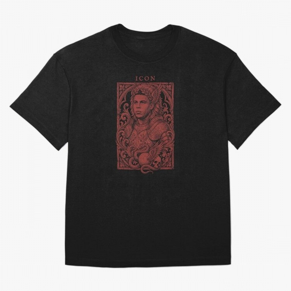 Ronaldo Naz¨¢rio ¡ª The Broken Phenomenon Oversized T-Shirt Celebrate Football Heritage in Global Football Passion for FIFA World Cup 2026 USA Canada Mexico, Made for Messi, CR7 and Mbappe, Spain and Netherlands, Match Day Excitement, Supporter