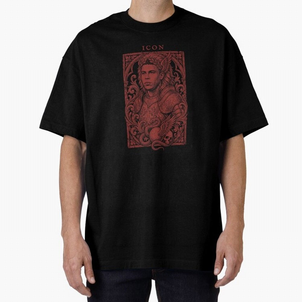 Ronaldo Naz¨¢rio ¡ª The Broken Phenomenon Oversized T-Shirt Celebrate Football Heritage in Global Football Passion for FIFA World Cup 2026 USA Canada Mexico, Made for Messi, CR7 and Mbappe, Spain and Netherlands, Match Day Excitement, Supporter