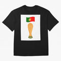 Portugal Football Fan T-Shirt Oversized T-Shirt Keep the Match Day Mood of the FIFA World Cup 2026 Journey through Haaland and Mbappe Highlights, England and Germany Pride, Fan Favorite Moments, National Team Passion, Big Match Drama and Soccer