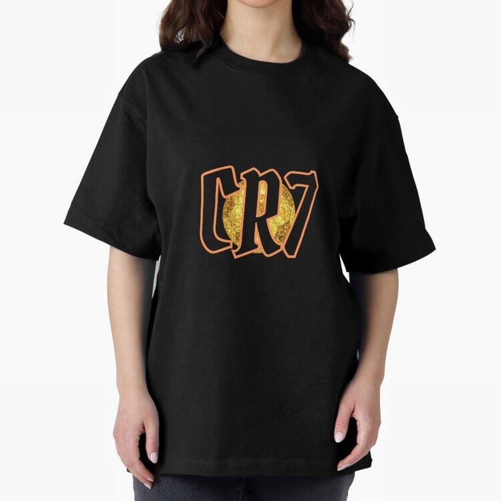 CR7 Oversized T-Shirt Show Up for the Glory of Match Day Hype around FIFA World Cup 2026, Haaland and Mbappe, Brazil, Fan Favorite Moments, National Team Passion, Big Match Drama and Soccer History; Created for Match Day Parties, Soccer Gifts, Fan