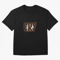 CR7 BLACK Oversized T-Shirt Bring Home the FIFA World Cup 2026 Journey through Mbappe and Neymar Highlights, Argentina, France and Brazil Pride, Stadium Chants, National Pride, Trophy Dreams and Unforgettable Football Memories; Ideal for Fans Who