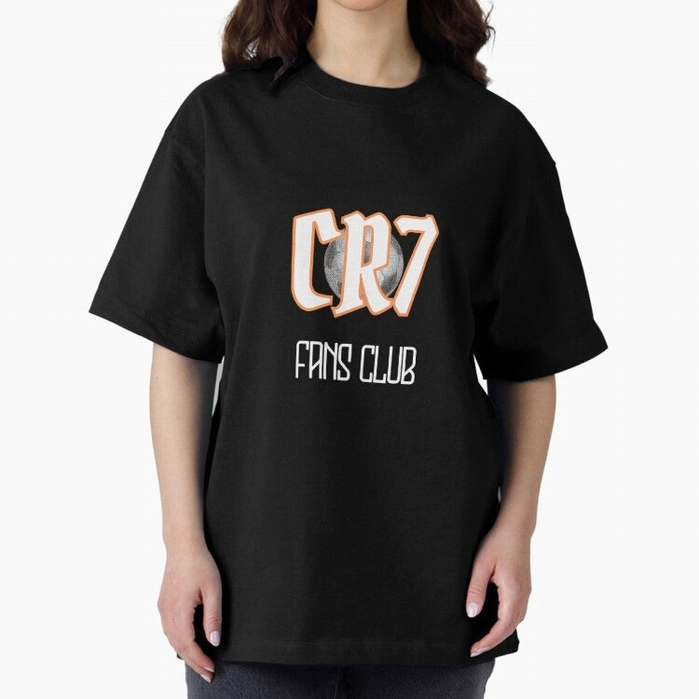 CR7 Oversized T-Shirt Cheer for Global Football Passion for FIFA World Cup 2026, Highlighting Messi, Neymar and Mbappe, England and Germany, Championship Spirit, Famous Goals, Roaring Crowds and International Football Unity; Made for Collectors Who