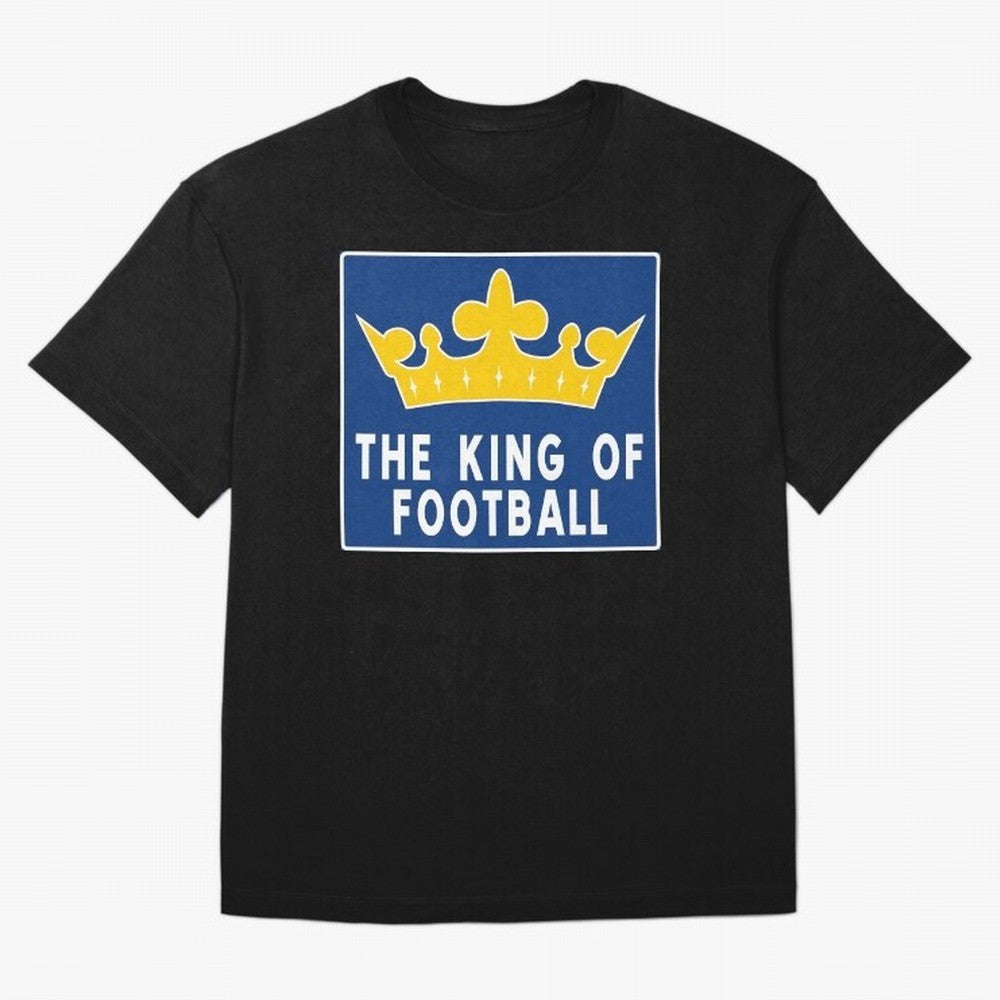 The King of Football Oversized T-Shirt Make Every Kick Count in Match Day Hype around FIFA World Cup 2026 Group Stage, Haaland and Mbappe, Brazil, Soccer Culture, Superstar Moments, National Team Dreams and Competitive Fire; Perfect for Supporters