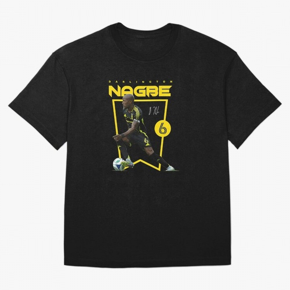 Darlington Nagbe Columbus Crew Oversized T-Shirt Support the Legends of FIFA World Cup 2026 Group Stage Driven by CR7, Argentina and Brazil Energy, Soccer Culture, Superstar Moments, National Team Dreams and Competitive Fire; Ideal for Passionate