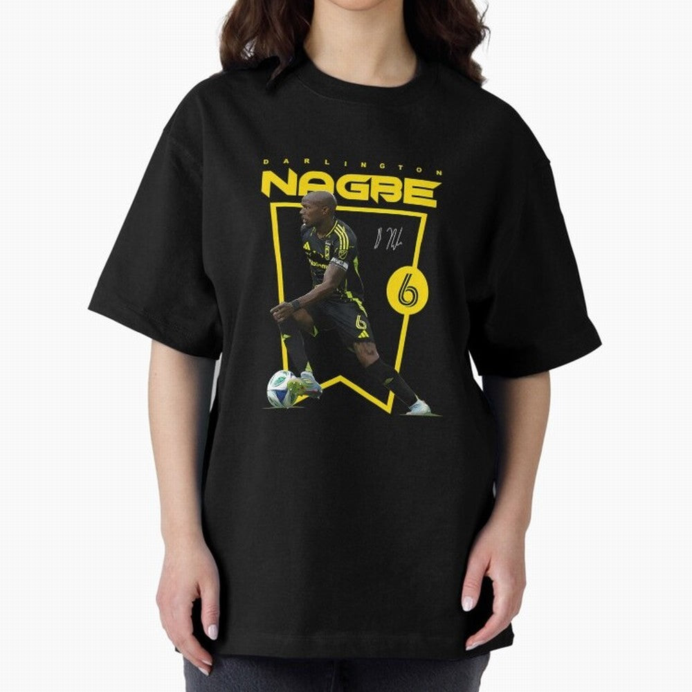 Darlington Nagbe Columbus Oversized T-Shirt Celebrate Rivalries and Pride in the FIFA World Cup 2026 Journey through Messi Highlights, France Pride, Goal Celebration Energy, Supporter Heritage, Football Icons and Worldwide Tournament Joy; Ideal for