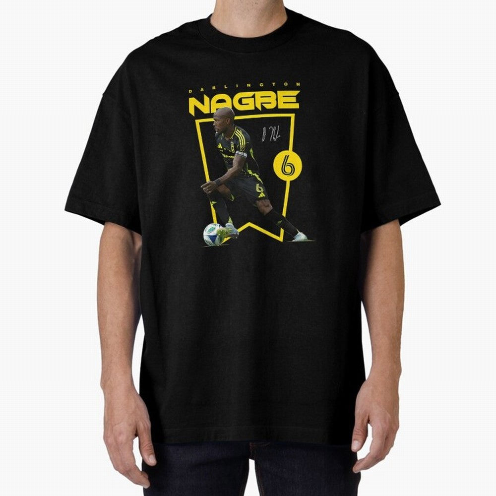 Darlington Nagbe Columbus Oversized T-Shirt Celebrate Rivalries and Pride in the FIFA World Cup 2026 Journey through Messi Highlights, France Pride, Goal Celebration Energy, Supporter Heritage, Football Icons and Worldwide Tournament Joy; Ideal for