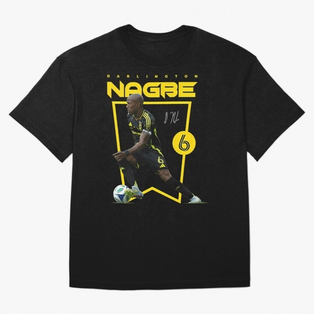 Darlington Nagbe Columbus Crew Oversized T-Shirt Follow the Final Road of the FIFA World Cup 2026 USA Canada Mexico Journey through CR7 Highlights, Netherlands Pride, Game Day Rituals, Football Legends, Country Pride and the Road to the Final;