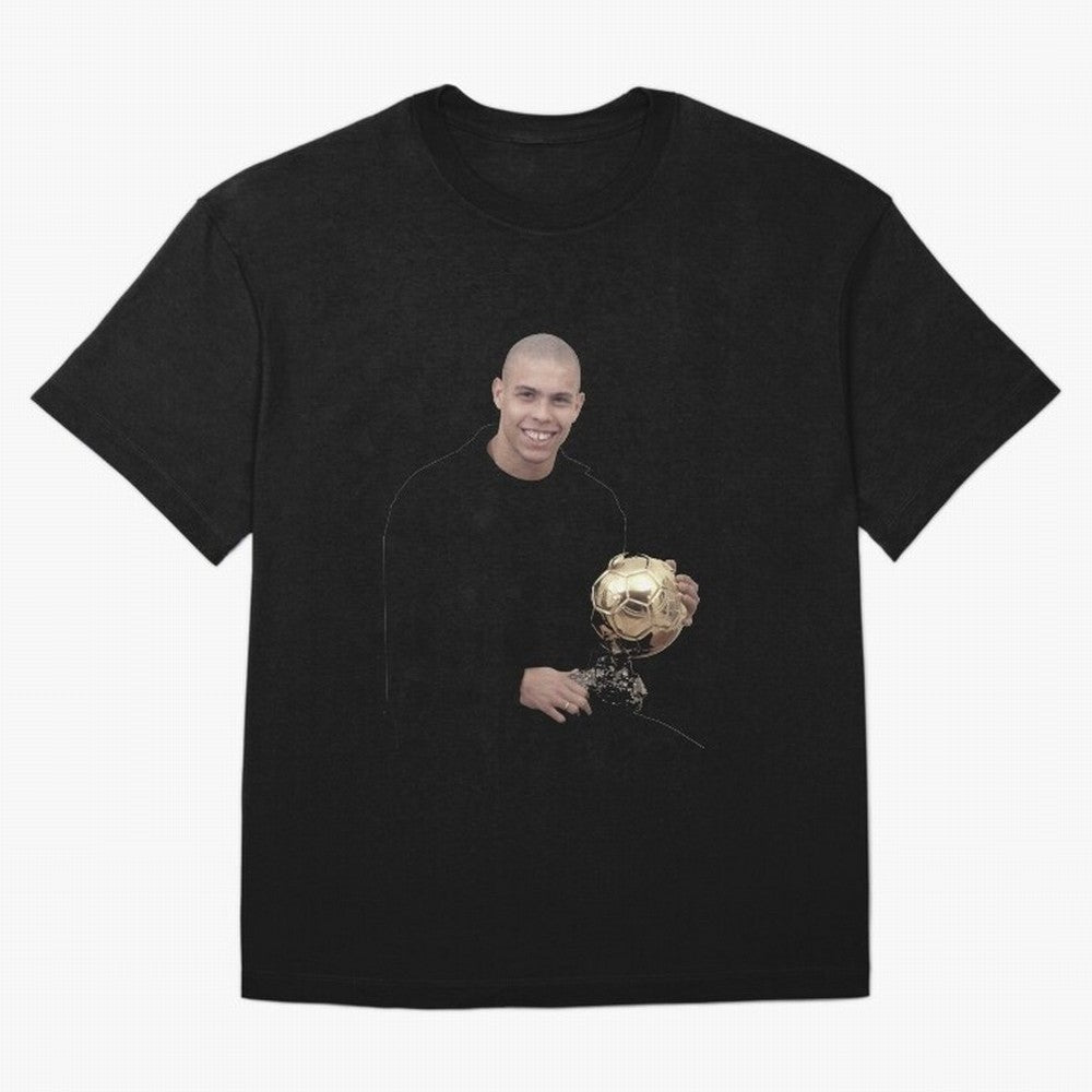 Ronaldo Iconic Ballon d¡¯Or Football Art Oversized T-Shirt Bring Champion Energy into FIFA World Cup 2026 USA Canada Mexico Spirit, Featuring Argentina, CR7, Football Festival Excitement, Trophy Ambitions, Country Rivalries and Star Player Buzz;