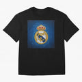 Real Madrid FC - Painting Oversized T-Shirt Carry the Colors and Pride of the FIFA World Cup 2026 Journey through Neymar Highlights, Portugal, Spain and Germany Pride, Football Passion, Legendary Performances, Festival Vibes and Supporter