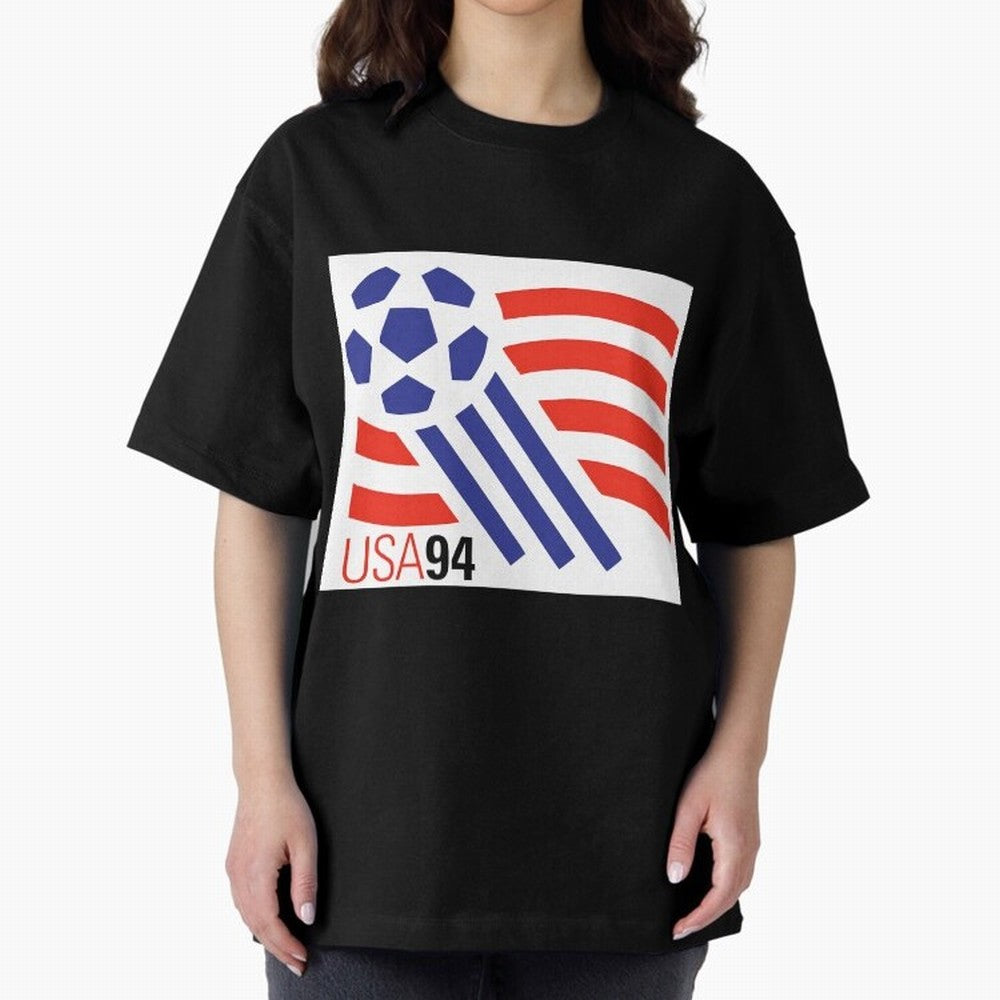 USA WC 94 Classic Oversized T-Shirt Bring Bold Fan Energy to the FIFA World Cup 2026 Journey through Mbappe Highlights, England and Germany Pride, Game Day Rituals, Football Legends, Country Pride and the Road to the Final; Perfect for People Who