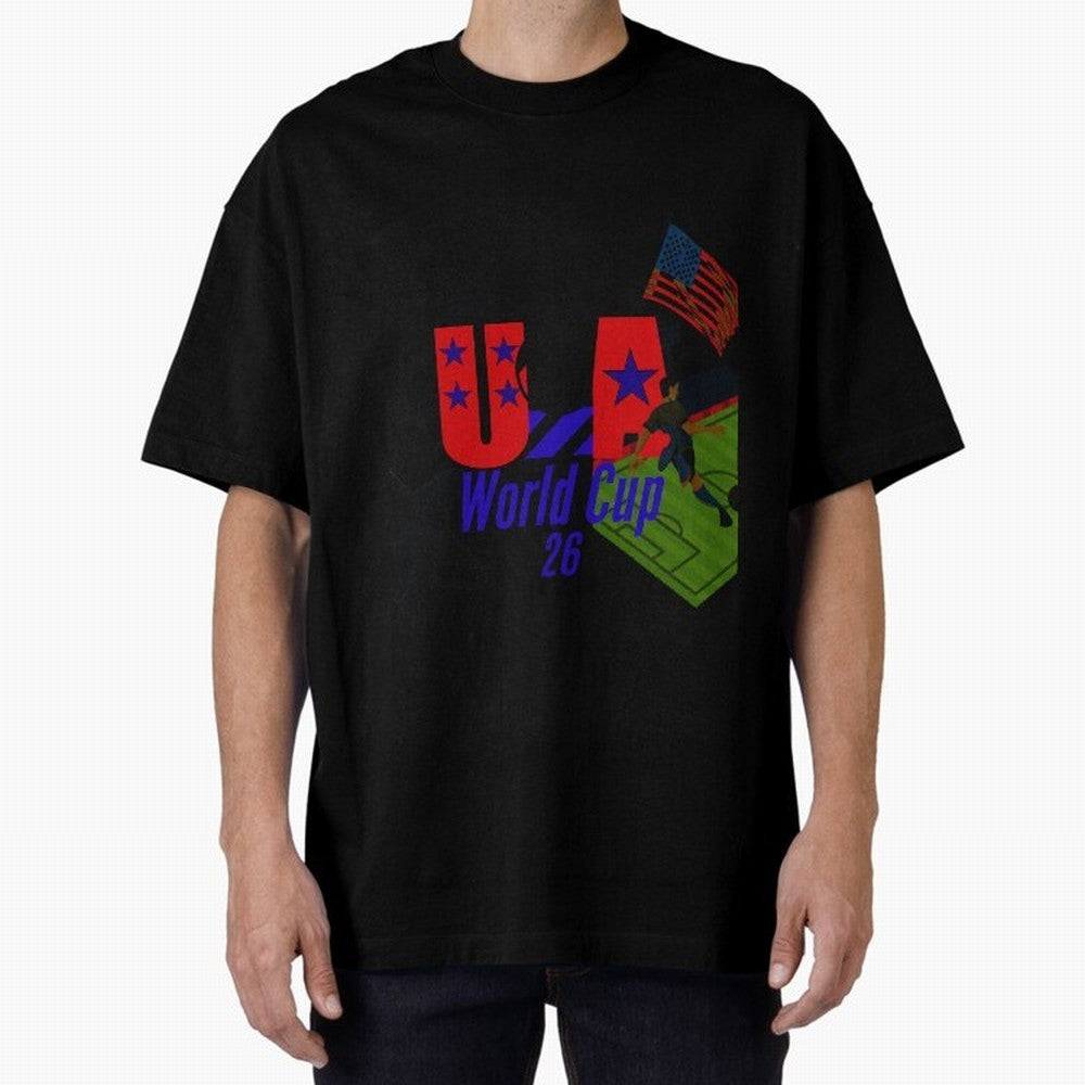 usa world cup 26 Oversized T-Shirt Treasure FIFA World Cup 2026 Group Stage Connected to Messi, CR7 and Mbappe, Germany Energy, Game Day Rituals, Football Legends, Country Pride and the Road to the Final; Perfect for People Who Love Argentina,