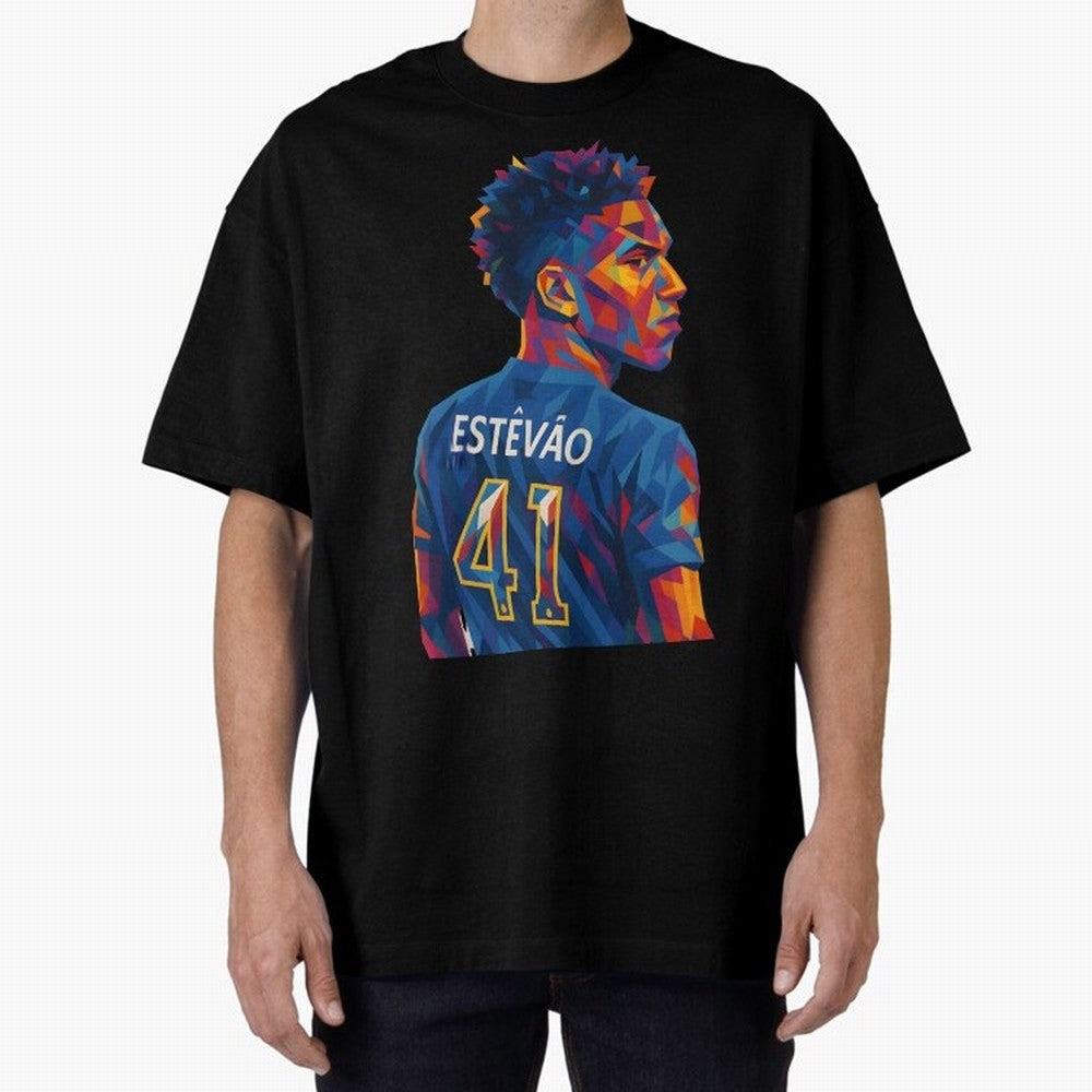Est¨ºv?o Oversized T-Shirt Experience the Global Stage of Global Football Passion for FIFA World Cup 2026 USA Canada Mexico, Capturing Neymar, Haaland and Cristiano Ronaldo, Portugal, Match Day Excitement, Supporter Culture, Golden Goals and Global