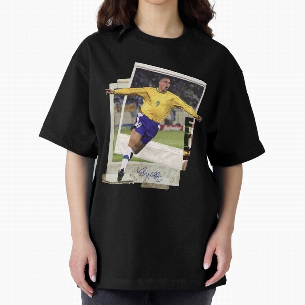 Ronaldo the phenomenon Oversized T-Shirt Showcase FIFA World Cup 2026 USA Canada Mexico Made for CR7 and Messi, Spain Energy, Fan Favorite Moments, National Team Passion, Big Match Drama and Soccer History; Ideal for Fans Who Follow Messi,