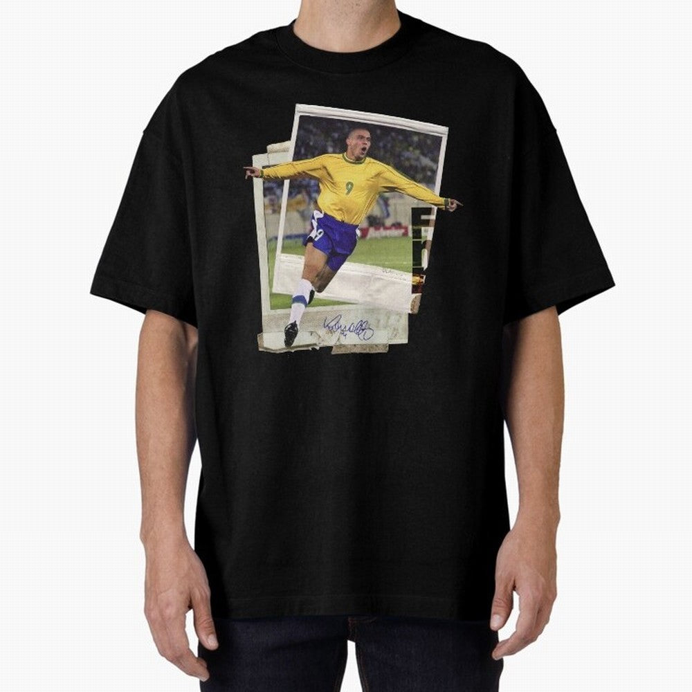 Ronaldo the phenomenon Oversized T-Shirt Showcase FIFA World Cup 2026 USA Canada Mexico Made for CR7 and Messi, Spain Energy, Fan Favorite Moments, National Team Passion, Big Match Drama and Soccer History; Ideal for Fans Who Follow Messi,