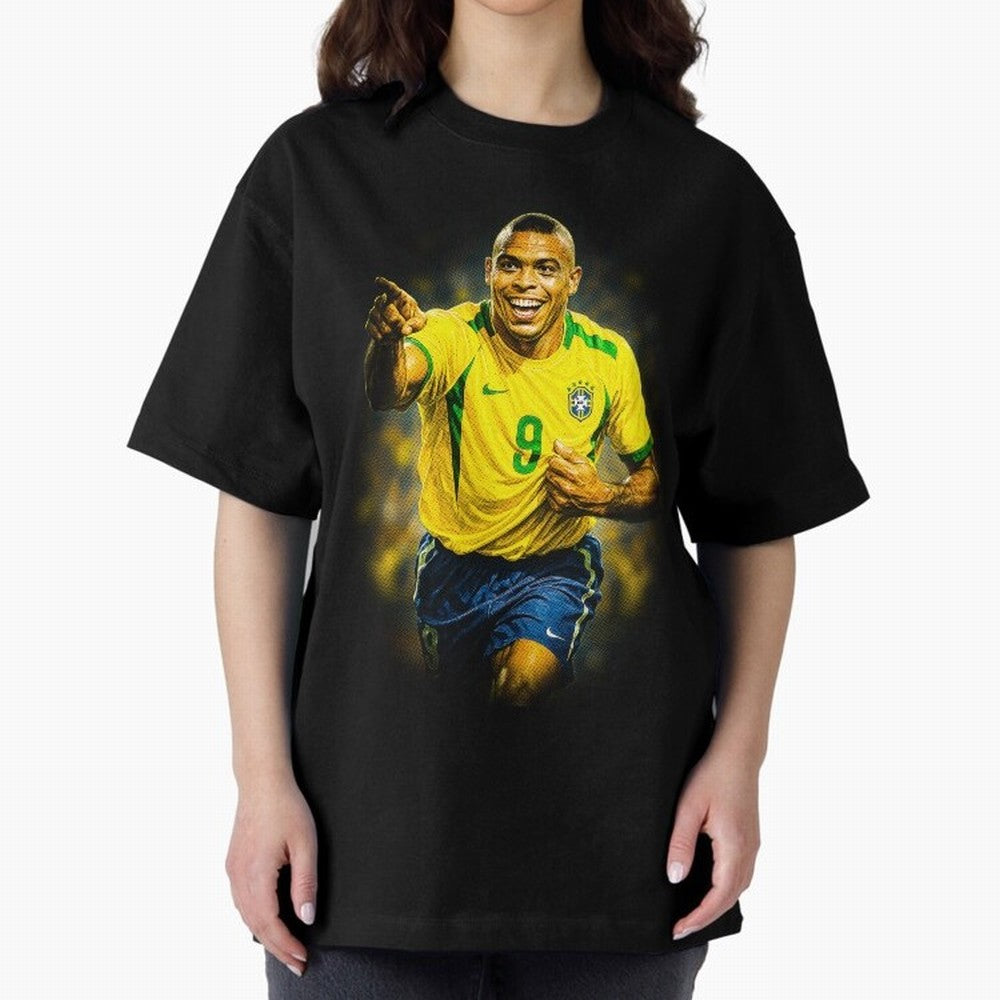 Ronaldo Naz¨¢rio Oversized T-Shirt Turn Every Weekend Toward FIFA World Cup 2026 Group Stage with Mbappe and Neymar, Brazil Energy, Stadium Memories, Football Loyalty, International Chants and Championship Tradition; Ideal for Fans Who Follow