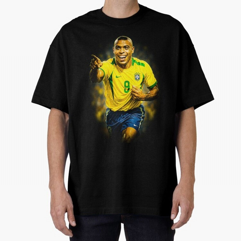 Ronaldo Naz¨¢rio Oversized T-Shirt Turn Every Weekend Toward FIFA World Cup 2026 Group Stage with Mbappe and Neymar, Brazil Energy, Stadium Memories, Football Loyalty, International Chants and Championship Tradition; Ideal for Fans Who Follow
