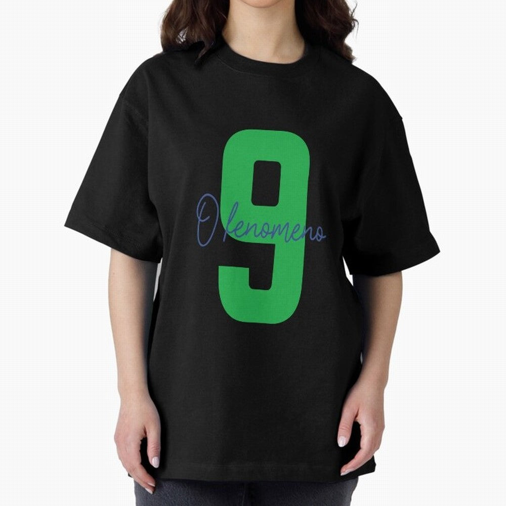 Ronaldo Naz¨¢rio ¡°O Fen?meno¡± 9 GOAT Football Poster Art Oversized T-Shirt Fuel Your Fan Pride for the FIFA World Cup 2026 USA Canada Mexico Journey through Messi, Neymar and Mbappe Highlights, England and Germany Pride, Classic Soccer Heritage,