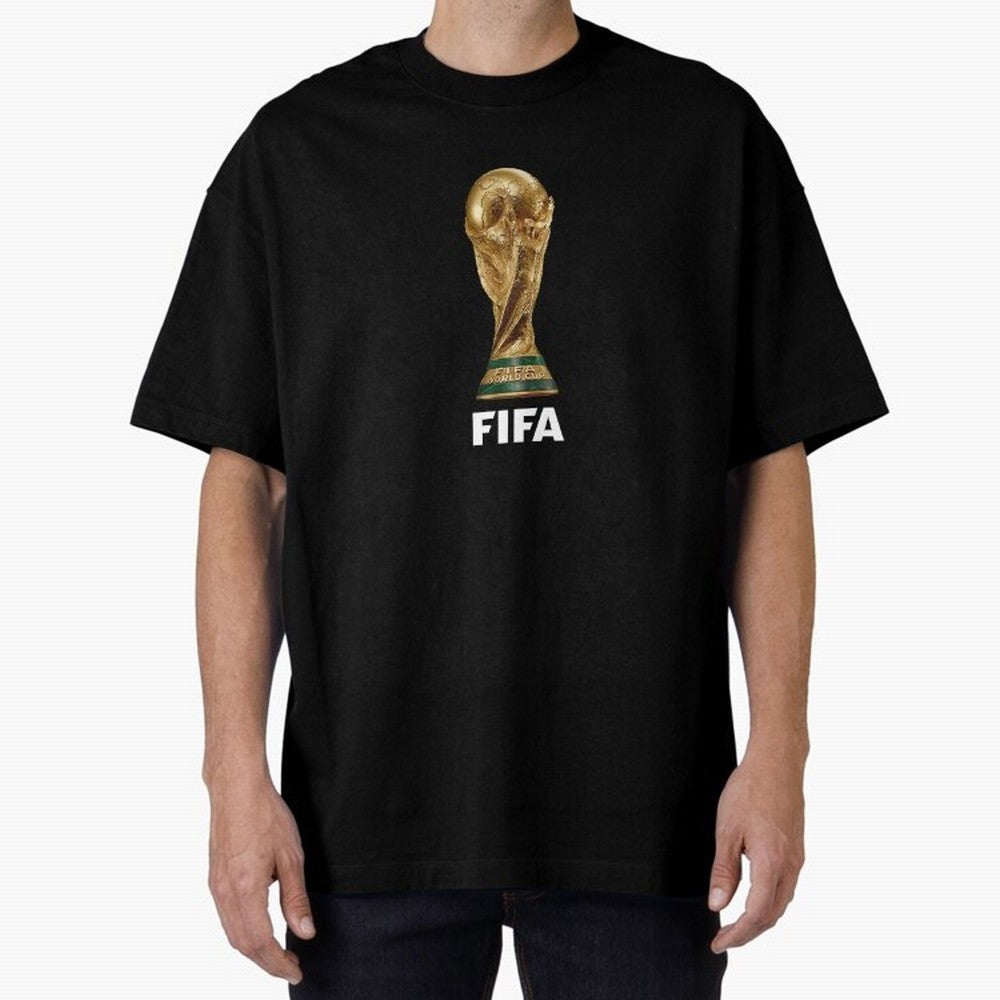 The Biggest Tournament in the World Oversized T-Shirt Bring Match Day Fire to Match Day Hype around FIFA World Cup 2026 USA Canada Mexico, Cristiano Ronaldo, France and Portugal, Football Festival Excitement, Trophy Ambitions, Country Rivalries and