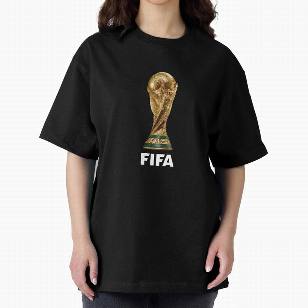 The Biggest Tournament in the World Oversized T-Shirt Bring Match Day Fire to Match Day Hype around FIFA World Cup 2026 USA Canada Mexico, Cristiano Ronaldo, France and Portugal, Football Festival Excitement, Trophy Ambitions, Country Rivalries and