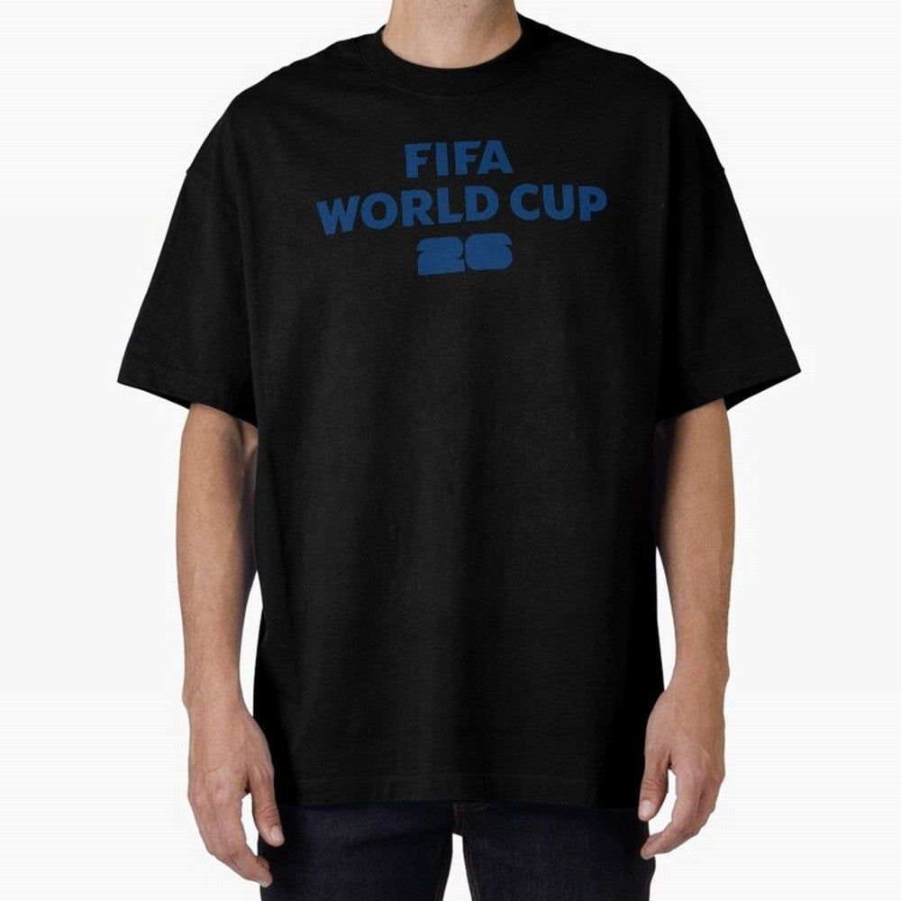 The Biggest Tournament in the World Oversized T-Shirt Experience the Global Stage of FIFA World Cup 2026 Group Stage Spirit, Featuring Germany, Mbappe and Neymar, Champion Mindset, Group Stage Buzz, Knockout Tension and Passionate Fan Culture;