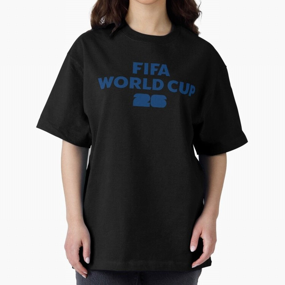 The Biggest Tournament in the World Oversized T-Shirt Experience the Global Stage of FIFA World Cup 2026 Group Stage Spirit, Featuring Germany, Mbappe and Neymar, Champion Mindset, Group Stage Buzz, Knockout Tension and Passionate Fan Culture;