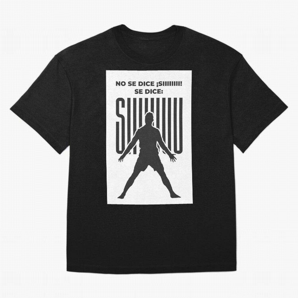 SIUUU - RONALDO Oversized T-Shirt Bring Home FIFA World Cup 2026 Group Stage for Fans of Haaland and Argentina and Brazil, Bringing Sports Nostalgia, International Competition, Famous Players and Unforgettable Victories; Created for Match Day