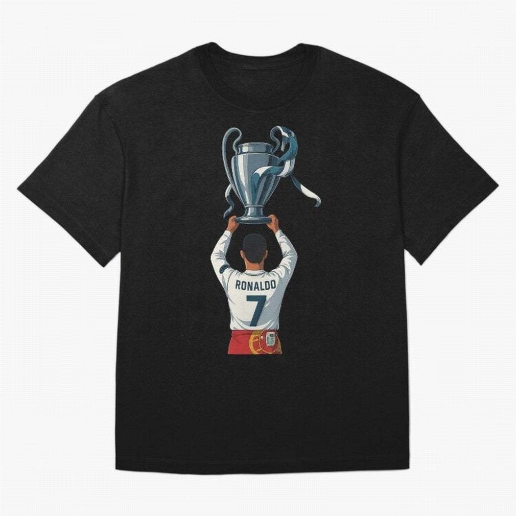 Ronaldo Oversized T-Shirt Bring Home the FIFA World Cup 2026 Group Stage Journey through Neymar, Haaland and Cristiano Ronaldo Highlights, Portugal Pride, Tournament Hype, Historic Matchups, Family Viewing Parties and Global Sports Pride; Perfect