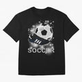 Soccer lover, passion for the ball Oversized T-Shirt Honor the Football Icons of Match Day Hype around FIFA World Cup 2026 Group Stage, CR7 and Messi, Argentina and Brazil, Supporter Pride, Iconic Celebrations, Legendary Names and Global Match Day
