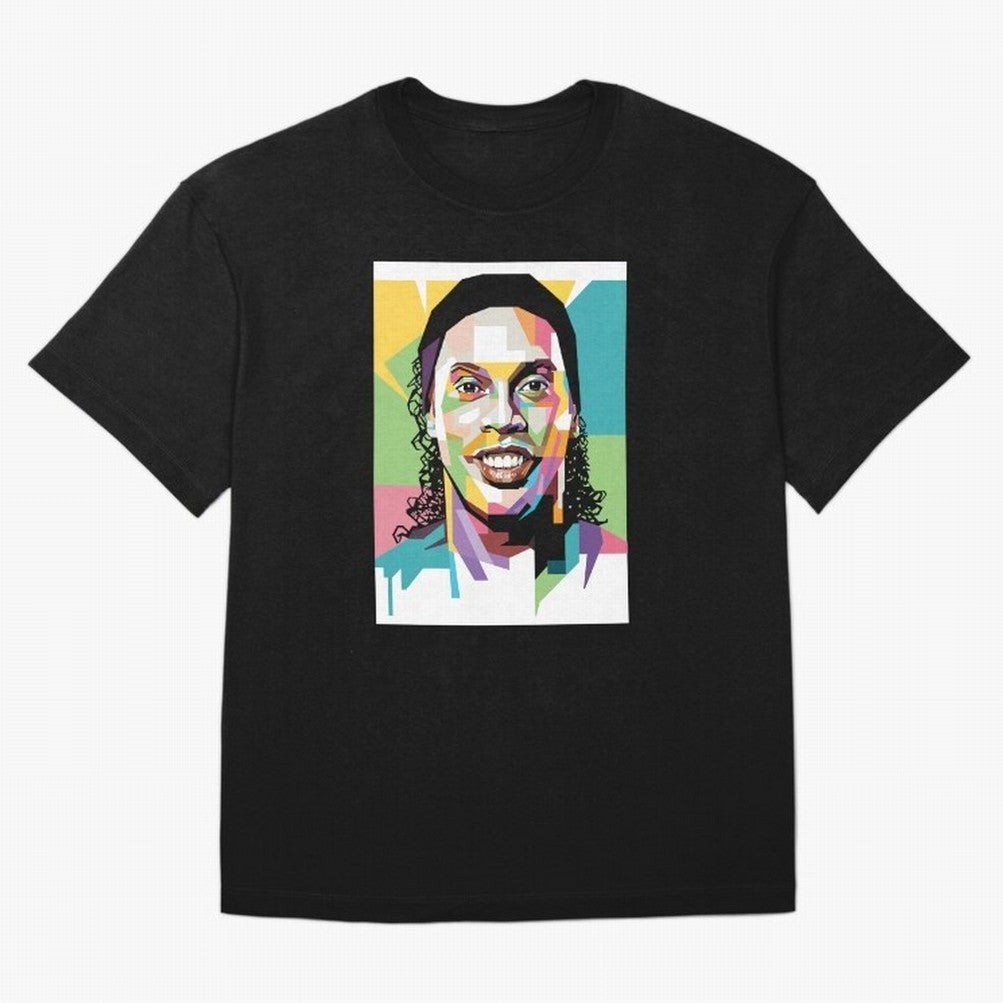 Ronaldo ¨C Legendary Football Star & GOAT Artwork Oversized T-Shirt Support the FIFA World Cup 2026 Group Stage Journey through Messi and Cristiano Ronaldo Highlights, Brazil Pride, Supporter Pride, Iconic Celebrations, Legendary Names and Global
