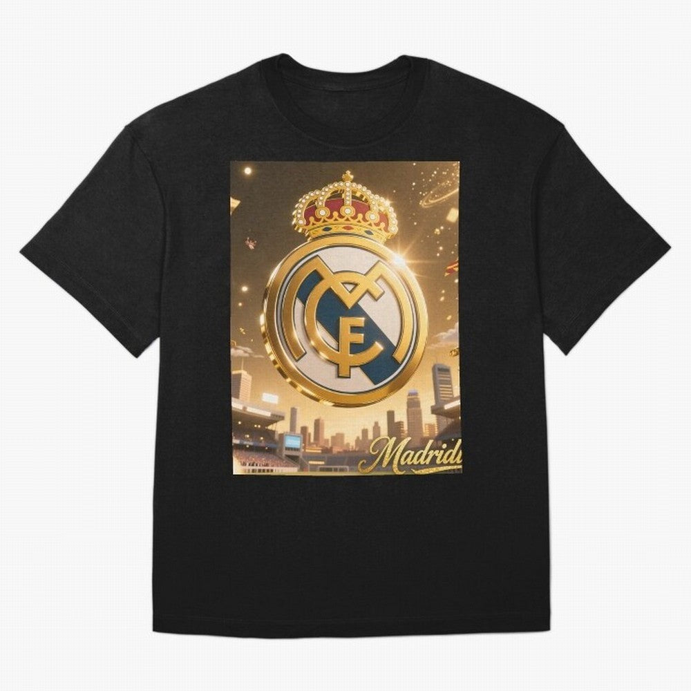 Madridistas Oversized T-Shirt Celebrate the Biggest Stage of FIFA World Cup 2026 Group Stage for Fans of Messi and England and Germany, Bringing Supporter Pride, Iconic Celebrations, Legendary Names and Global Match Day Energy; Made for Die Hard