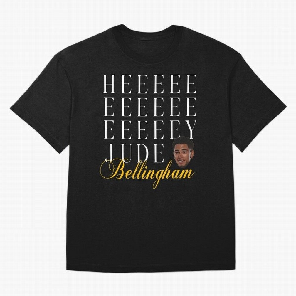Jude Bellingham Oversized T-Shirt Carry Match Day Hype around FIFA World Cup 2026, Messi, Neymar and Mbappe, Argentina, France and Brazil, Football History, Final Match Energy, Crowd Noise and Once in a Lifetime Moments; Great for Supporters Who