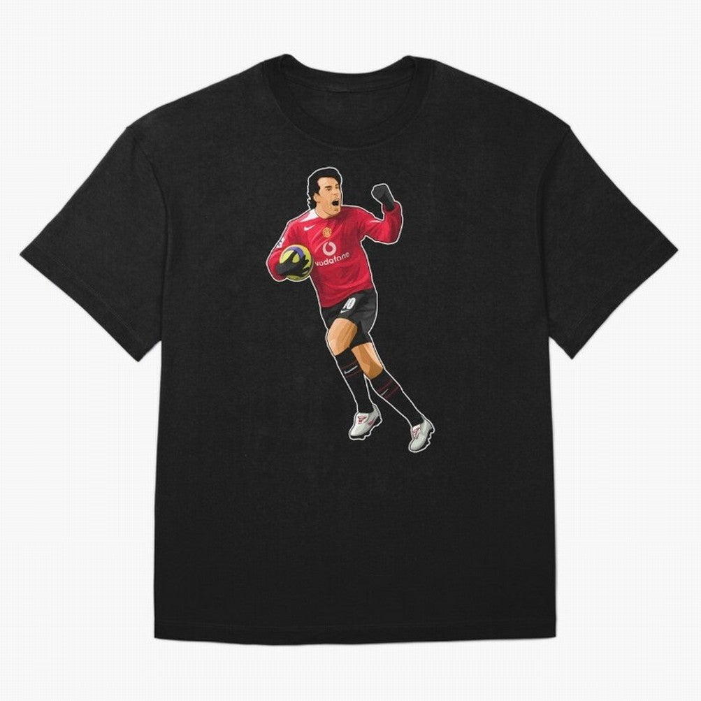 Ruud Van Nistelrooy #10 Scooring Goals Oversized T-Shirt Keep the Match Day Mood of Global Football Passion for FIFA World Cup 2026 USA Canada Mexico, Featuring Messi, England and Germany, Soccer Culture, Superstar Moments, National Team Dreams and