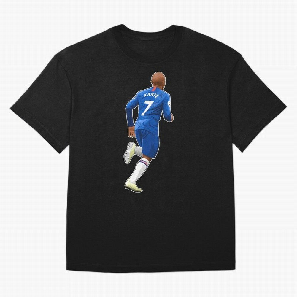 Ngolo Kante #7 Runs Oversized T-Shirt Showcase Match Day Hype around FIFA World Cup 2026, Messi and Cristiano Ronaldo, France, Vintage Soccer Flavor, Modern Football Stars, National Flags and Final Night Emotion; Perfect for People Who Love
