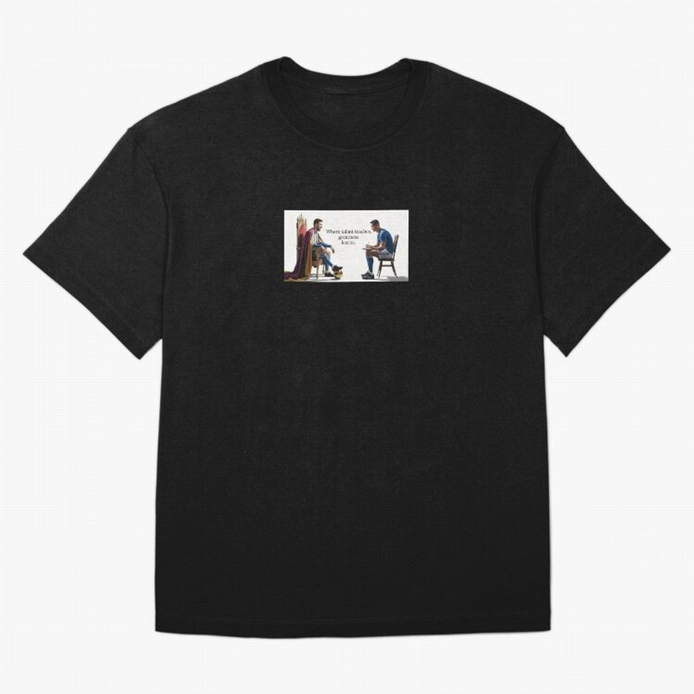 Messi and Ronaldo Oversized T-Shirt Share FIFA World Cup 2026 Group Stage for Fans of Messi, Neymar and Mbappe and France, Bringing Championship Spirit, Famous Goals, Roaring Crowds and International Football Unity; Made for Die Hard Supporters,