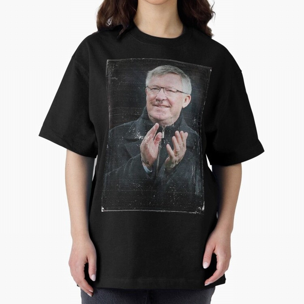 Sir Alex Ferguson Oversized T-Shirt Bring Home Match Day Hype around FIFA World Cup 2026 USA Canada Mexico, Messi, Neymar and Mbappe, England, France and Netherlands, Sports Nostalgia, International Competition, Famous Players and Unforgettable