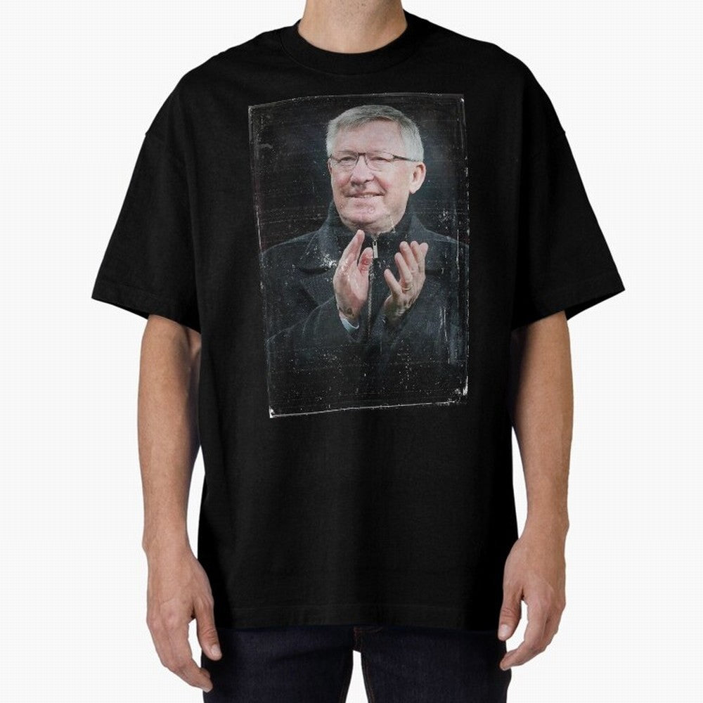 Sir Alex Ferguson Oversized T-Shirt Bring Home Match Day Hype around FIFA World Cup 2026 USA Canada Mexico, Messi, Neymar and Mbappe, England, France and Netherlands, Sports Nostalgia, International Competition, Famous Players and Unforgettable