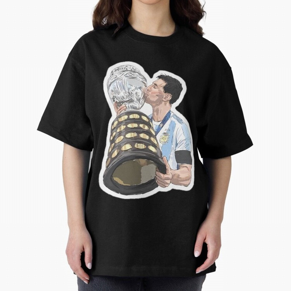 Messi and World Cup Oversized T-Shirt Share the Excitement of the FIFA World Cup 2026 Journey through Cristiano Ronaldo Highlights, Brazil, Portugal and Argentina Pride, Football History, Final Match Energy, Crowd Noise and Once in a Lifetime