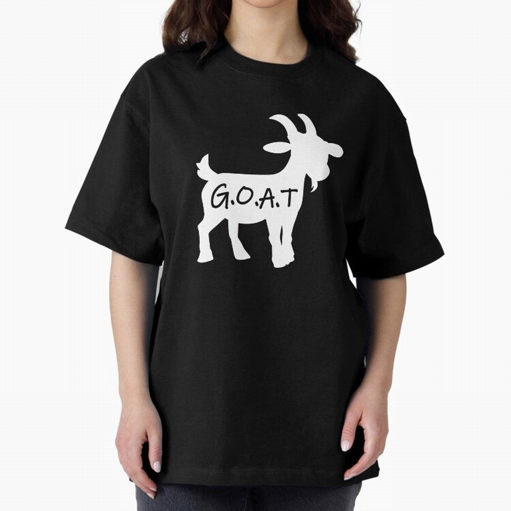 GOAT Oversized T-Shirt Embrace the FIFA World Cup 2026 Group Stage Journey through Haaland Highlights, France Pride, Retro Football Energy, Iconic Rivalries, Trophy Chase Drama and Stadium Atmosphere; Perfect for Fans, Collectors, Family