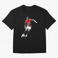 CR7 Artwork For Soccer Fans Gift For Football Lovers Oversized T-Shirt Fuel FIFA World Cup 2026 Capturing Haaland, France and Portugal Energy, Global Supporter Spirit, Legendary Goals, National Colors and Tournament Celebration; Ideal for