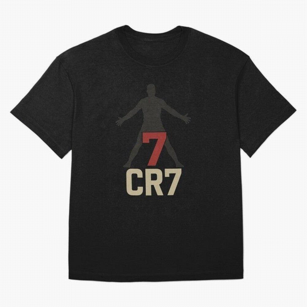 A footballer with a well-known shirt number Oversized T-Shirt Celebrate the Stars of Global Football Passion for FIFA World Cup 2026, Filled with CR7 and Messi, England, France and Netherlands, Supporter Pride, Iconic Celebrations, Legendary Names