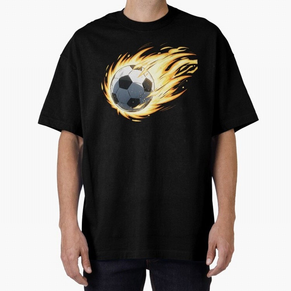 Soccer anime Oversized T-Shirt Carry FIFA World Cup 2026 Group Stage Spirit, Highlighting Portugal, Cristiano Ronaldo, Haaland and CR7, Tournament Hype, Historic Matchups, Family Viewing Parties and Global Sports Pride; Great for Watch Parties,